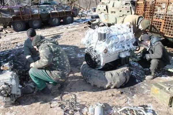 Военные специалисты ремроты дают вторую жизнь военной технике Военные специалисты ремроты дают вторую жизнь военной технике