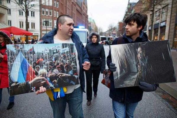 Шествие памяти Небесной Сотни провели в Гамбурге Шествие памяти Небесной Сотни провели в Гамбурге