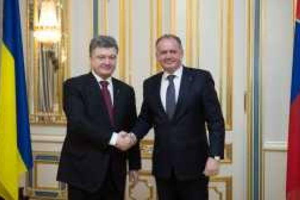 Президенты Украины и Словакии обсудили перспективы развития сотрудничества Президенты Украины и Словакии обсудили перспективы развития сотрудничества