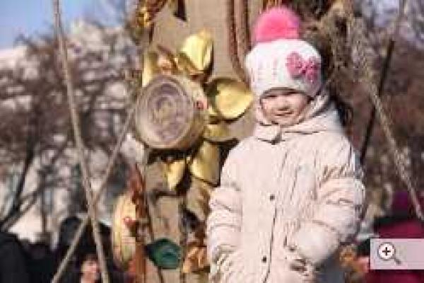 Полтавчане с надеждой и верой в будущее провели этно-праздник встречи весны