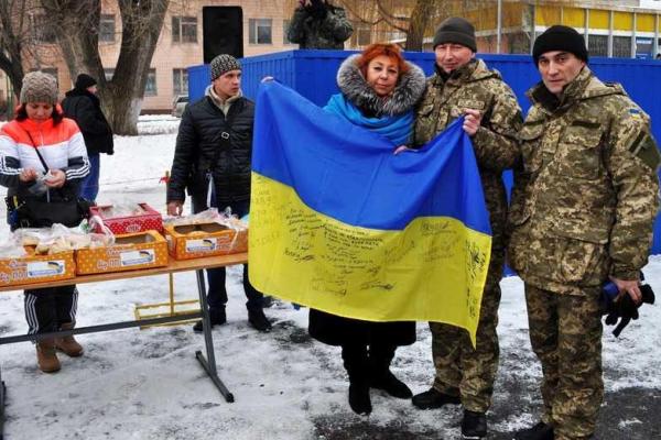 Сводный отряд ВС ВСУ вернулся на Киевщину с тревожного Востока Сводный отряд ВС ВСУ вернулся на Киевщину с тревожного Востока