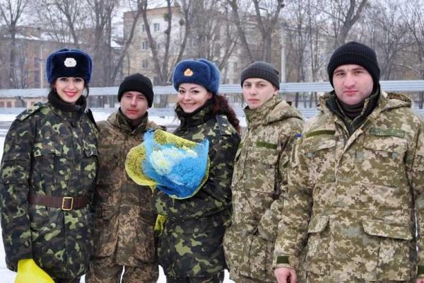 Сводный отряд ВС ВСУ вернулся на Киевщину с тревожного Востока Сводный отряд ВС ВСУ вернулся на Киевщину с тревожного Востока