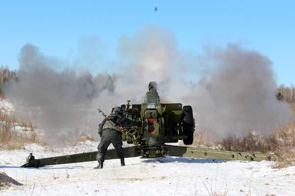 Артиллерийские подразделения Нацгвардии провели учебные боевые стрельбы Артиллерийские подразделения Нацгвардии провели учебные боевые стрельбы