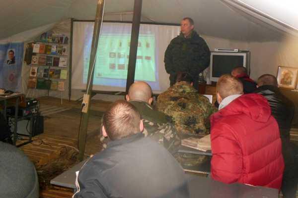 Первые бойцы очередной волны частичной мобилизации прибыли на полигон под Киевом