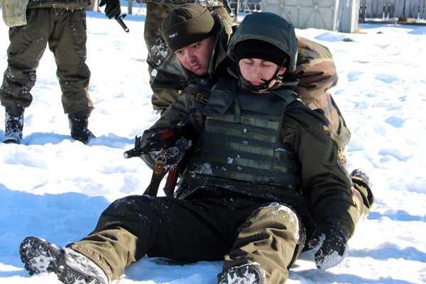 Под Киевом продолжается боевое слаживание мобилизованных бойцов Под Киевом продолжается боевое слаживание мобилизованных бойцов