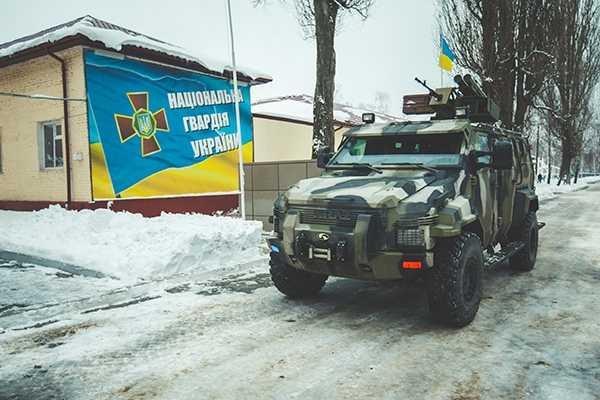 Нацгвардия Украины получает современную военную спецтехнику Нацгвардия Украины получает современную военную спецтехнику