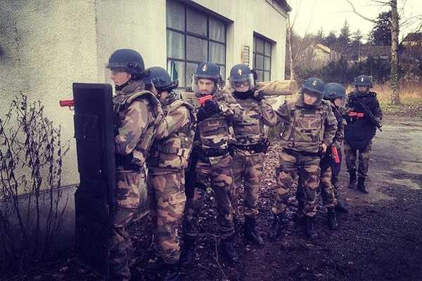 Офицер Нацгвардии прошел подготовку на базе учебного центра французской жандармерии