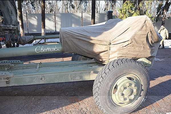 Нацгвардейцы-артиллеристы отправились на обучение 