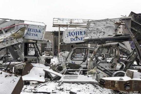 Руины Донецкого аэропорта