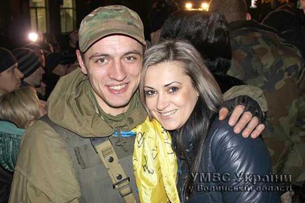 Бойцы спецподразделения "Свитязь" вернулись на малую Родину из зоны АТО Бойцы спецподразделения "Свитязь" вернулись на малую Родину из зоны АТО