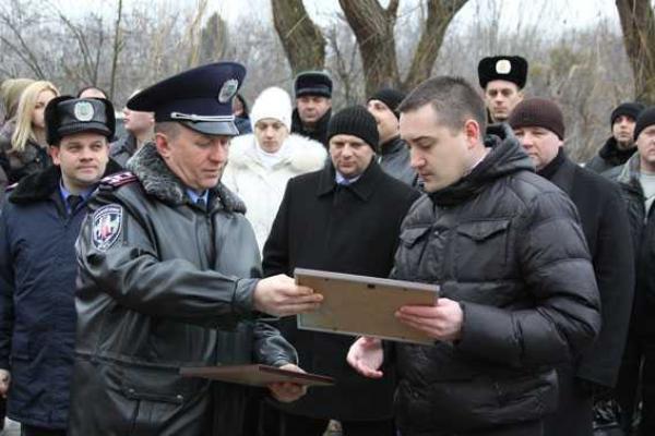 На Винничине в зону АТО проводили бойцов сводного отряда милиции и спецназовцев батальона "Винница"