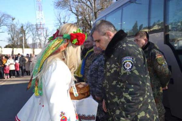 На Львовщину с тревожного Востока вернулся сводный отряд транспортной милиции На Львовщину с тревожного Востока вернулся сводный отряд транспортной милиции