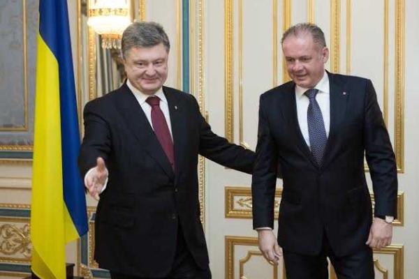 Президенты Украины и Словакии обсудили перспективы развития сотрудничества Президенты Украины и Словакии обсудили перспективы развития сотрудничества