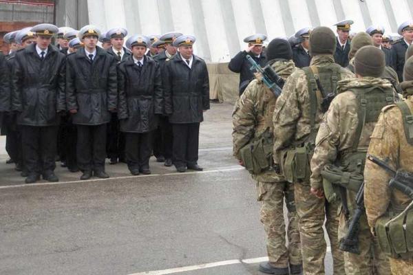 Подразделение спецназначения украинских ВМС вернулось с Донбасса в родную Одессу Подразделение спецназначения украинских ВМС вернулось с Донбасса в родную Одессу