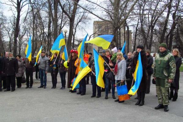 В Запорожье почтили память воинов, погибших в зоне АТО