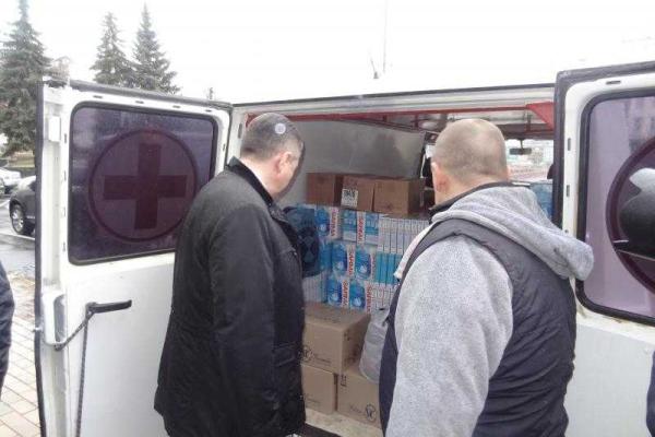 Винничане отправили на Восток очередную партию гуманитарной помощи