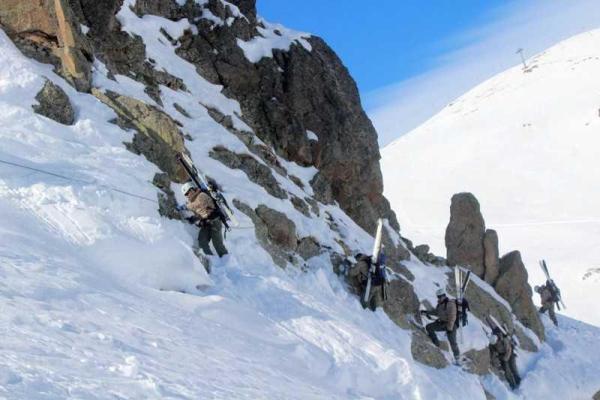 Украинские военные совершенствовали практические навыки в горах Грузии