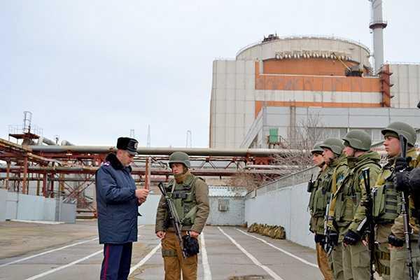 Для гвардейцев, охраняющих Южно-Украинскую АЭС была проведена командно-штабная тренировка Для гвардейцев, охраняющих Южно-Украинскую АЭС была проведена командно-штабная тренировка