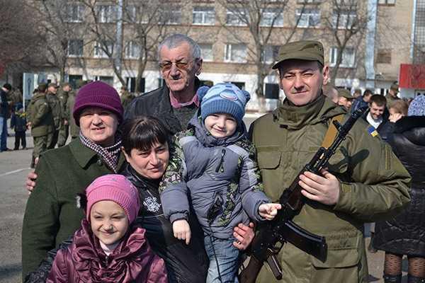 Запорожские гвардейцы приняли в свои ряды новых собратьев