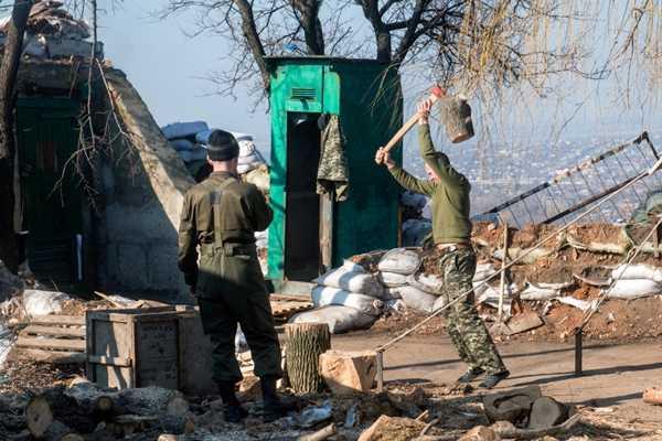 Харьковские добровольцы: мы будем стоят столько, сколько нужно - ради наших семей и детей!