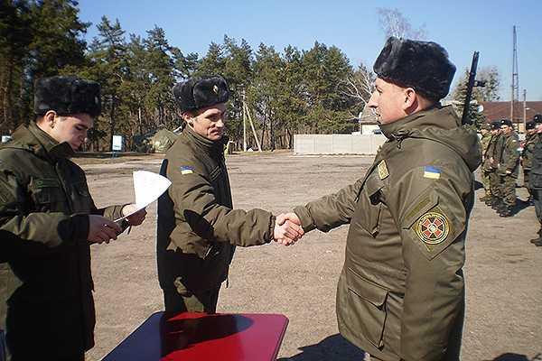 На Харьковщине мобилизованные бойцы приняли Военную присягу