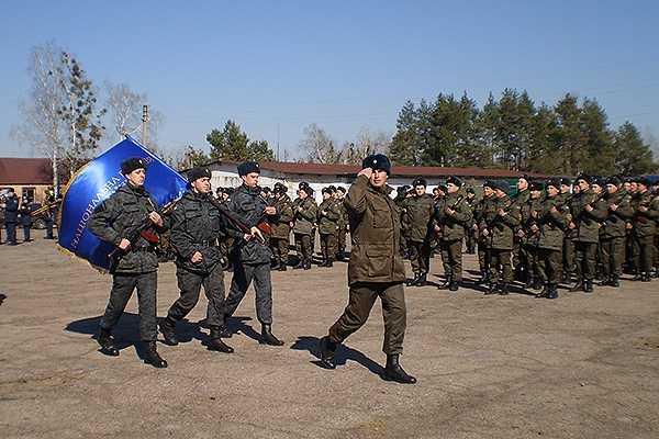 На Харьковщине мобилизованные бойцы приняли Военную присягу