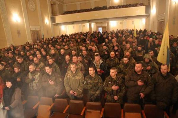 На Харьковщине отметили годовщину с момента создания первого украинского добровольческого батальона На Харьковщине отметили годовщину с момента создания первого украинского добровольческого батальона