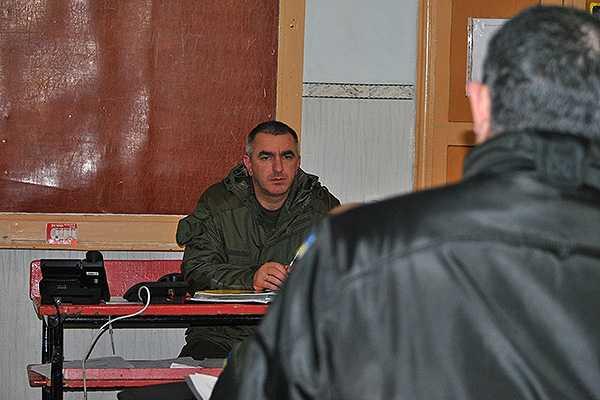 В штабе АТО прошла рабочая встреча вр.и.о. командующего Нацгвардией с офицерским составом В штабе АТО прошла рабочая встреча вр.и.о. командующего Нацгвардией с офицерским составом