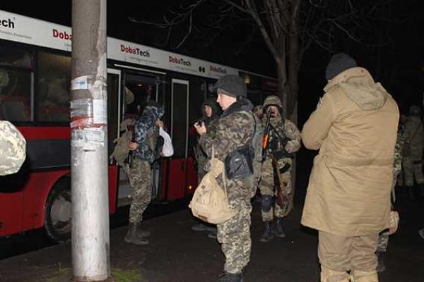 Без потерь вернулись на малую Родину из зоны АТО бойцы спецбатальона "Кривбасс"