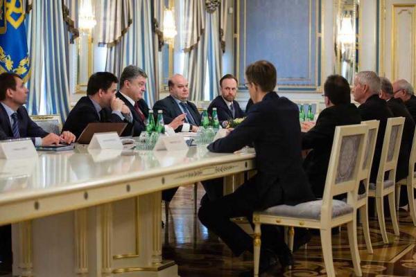 Порошенко провел встречу с Генеральным секретарем Совета Европы Порошенко провел встречу с Генеральным секретарем Совета Европы