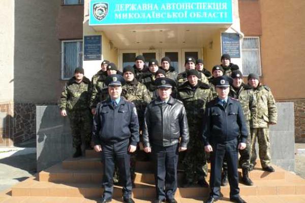 На дороги родной Николаевщины из зоны АТО возвратились сотрудники ГАИ На дороги родной Николаевщины из зоны АТО возвратились сотрудники ГАИ