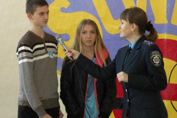 Квест для николаевских школьников провели общественная организация, работники ГАИ и милиции Квест для николаевских школьников провели общественная организация, работники ГАИ и милиции