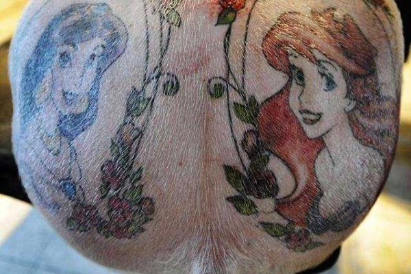 Для мастера тату из Бельгии моделями служат... свиньи