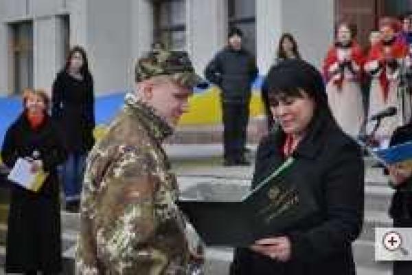 На Полтавщину из зоны АТО вернулись демобилизованные бойцы ВСУ