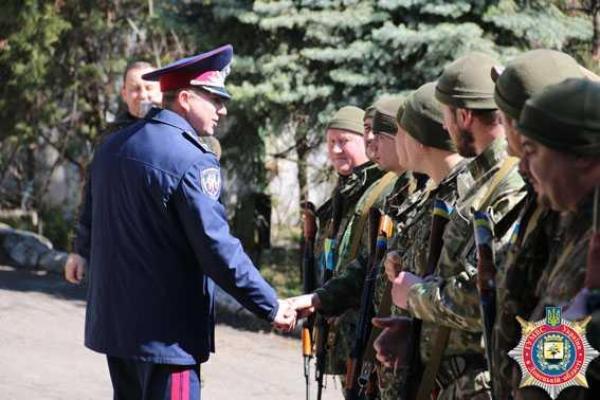 На малую Родину из зоны АТО возвращается сводный отряд львовских правоохранителей На малую Родину из зоны АТО возвращается сводный отряд львовских правоохранителей