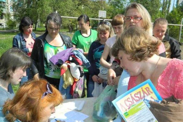 Волонтеры привезли в Артемовск помощь, собранную благотворителями Германии и США