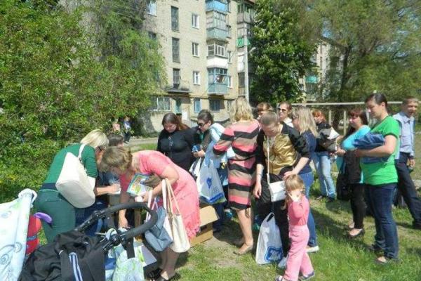 Волонтеры привезли в Артемовск помощь, собранную благотворителями Германии и США