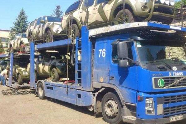 Бойцы на передовой благодарны за новую партию боевых пикапов Бойцы на передовой благодарны за новую партию боевых пикапов