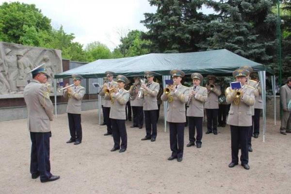 Донетчина: на горе Артема провели торжественное мероприятие, посвященное Дню Победы