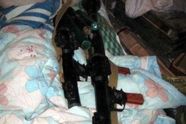 На Донетчине обнаружен очередной склад оружия и боеприпасов