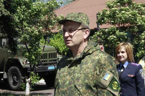 Жители Запорожской области проводили на Донетчину сводный отряд правоохранителей 
