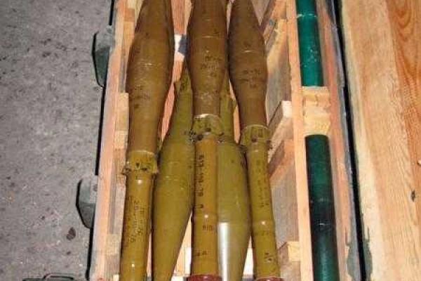 На Донетчине обнаружен очередной склад оружия и боеприпасов