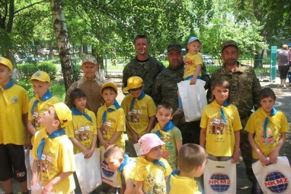 Волынские милиционеры побывали в гостях в Центре социально-психологической реабилитации детей в Краматорске