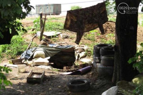 Руководство Нацгвардии и волонтеры помогли бойцам пострадавшего от непогоды блокпоста в Мариуполе 