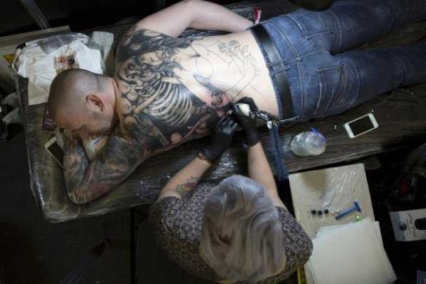 В Лондоне состоялся Фестиваль татуировок-2015 В Лондоне состоялся Фестиваль татуировок-2015