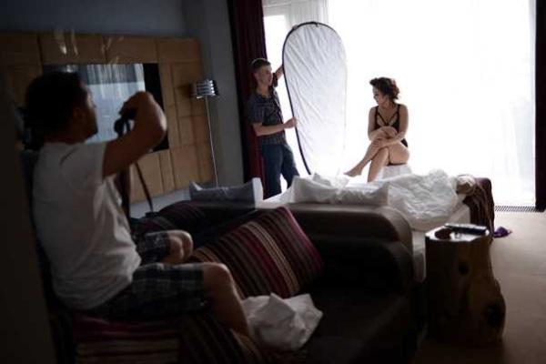 Знаменитые украинки позировали в нижнем белье для откровенной фотосессии 