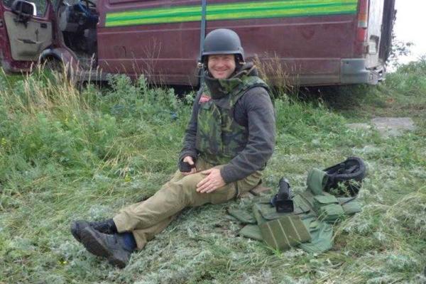 Фотоальбом: будни журналистов в зоне АТО