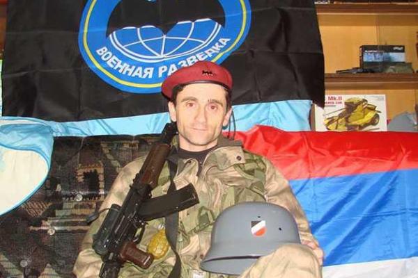 Сербский наемник в Донецке "сражается с преступниками из НАТО" Сербский наемник в Донецке "сражается с преступниками из НАТО"