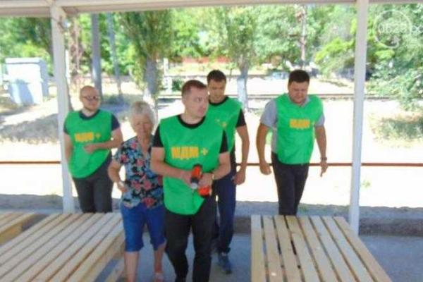 В Мариуполе подготовили пляж для людей с ограниченными возможностями 