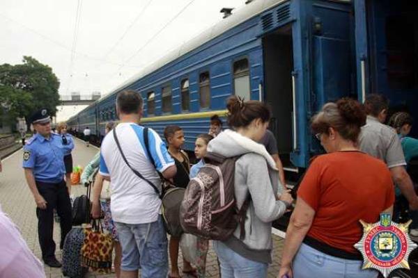 Дети правоохранителей Донетчины отправились на отдых на Буковину Дети правоохранителей Донетчины отправились на отдых на Буковину
